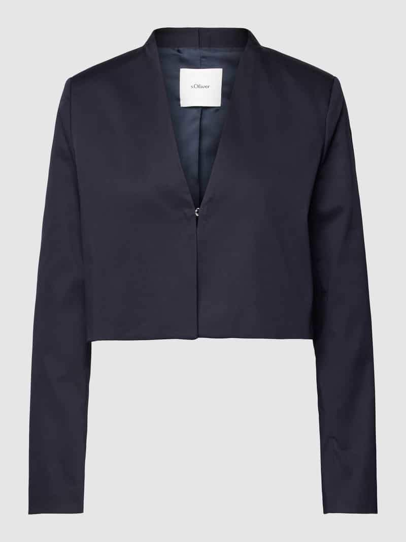 s.Oliver BLACK LABEL Blazer met haakjessluiting