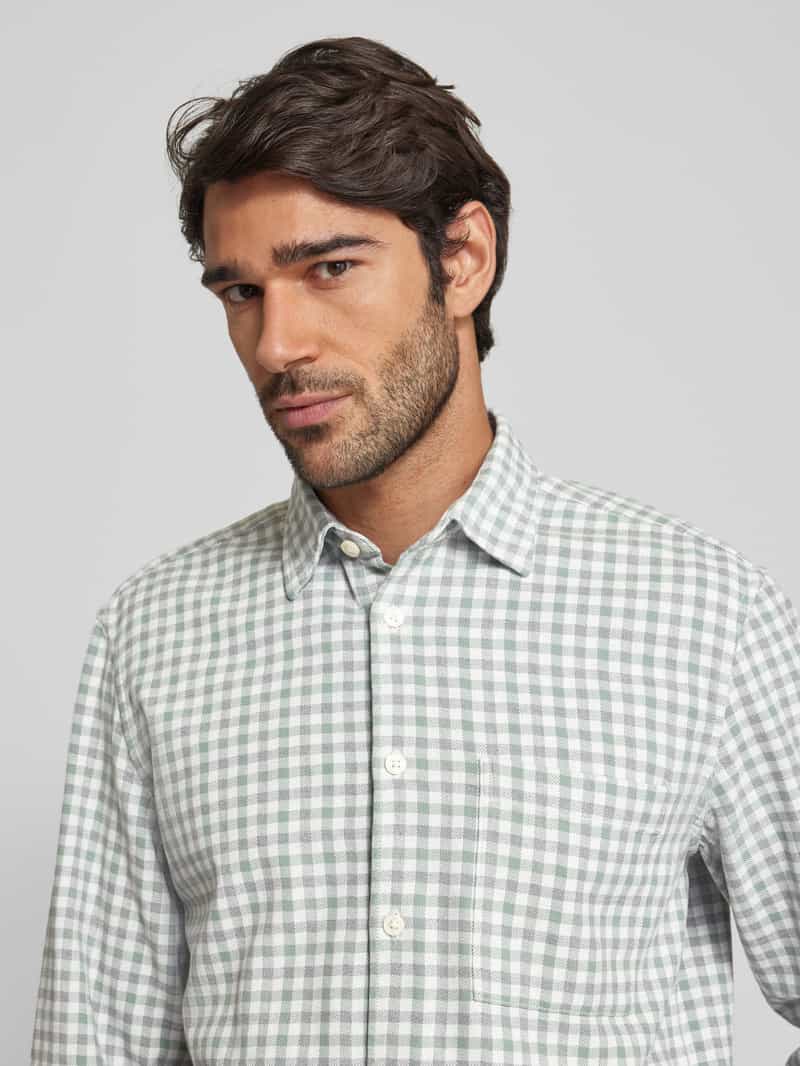 Marc O'Polo Regular fit vrijetijdsoverhemd van twill van biologisch katoen