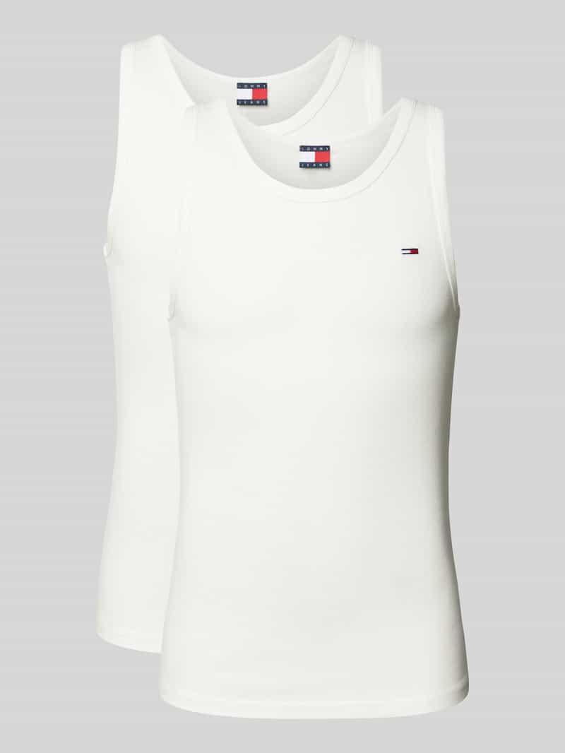 Tommy Jeans Tanktop met labelstitching