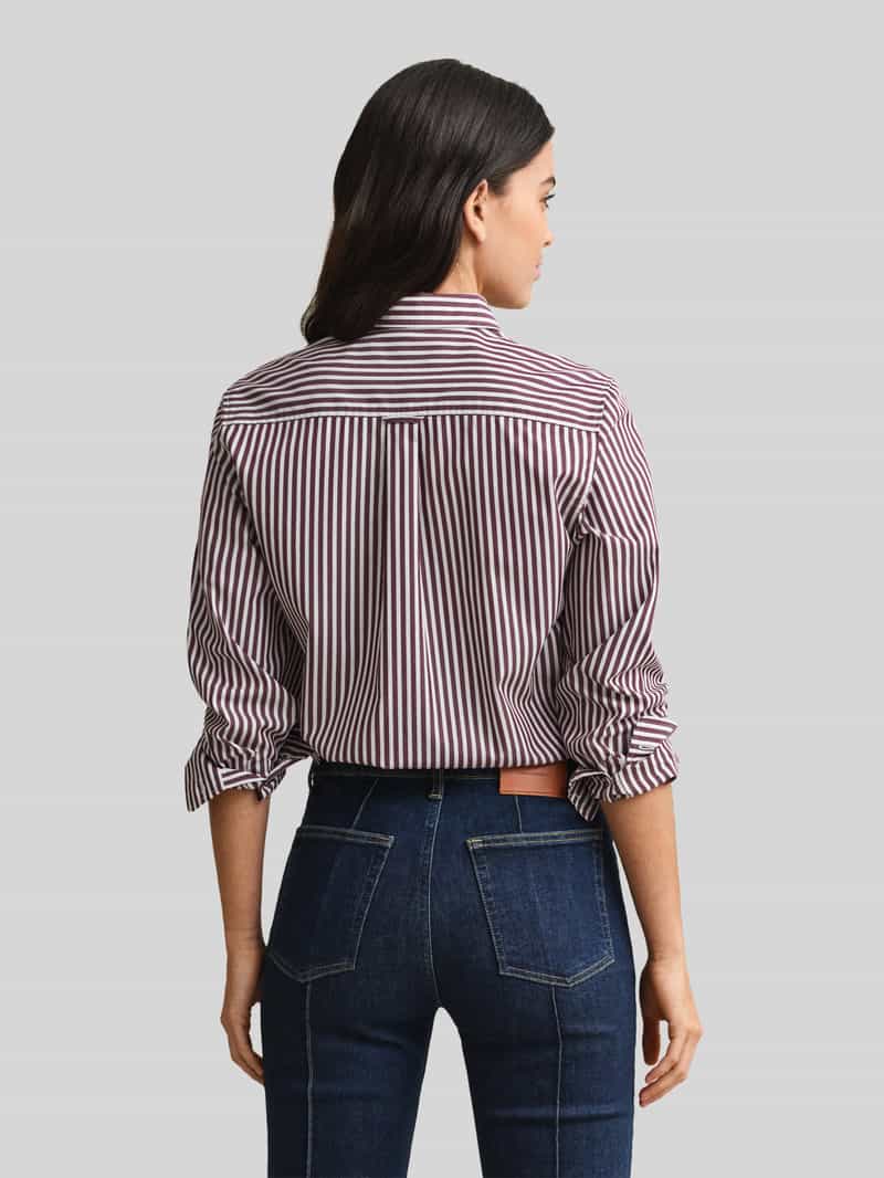 Gant Regular fit overhemdblouse met gestikt logo