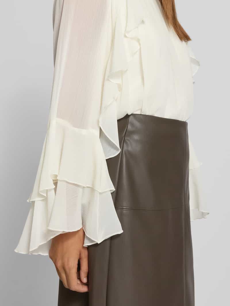 Christian Berg Woman Selection Blouseshirt met opstaande kraag