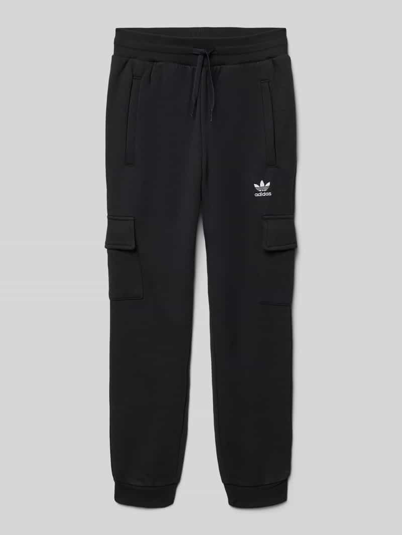 adidas Originals Regular fit sweatpants met cargozakken