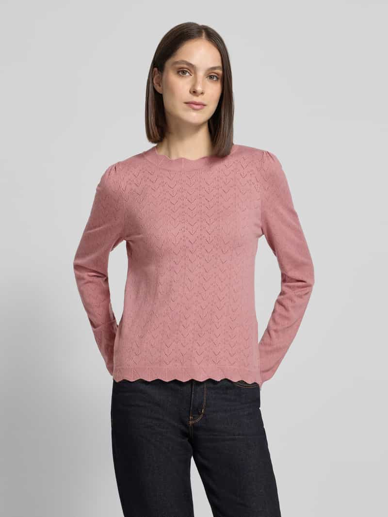 Vila Gebreide pullover van viscosemix model 'femi'
