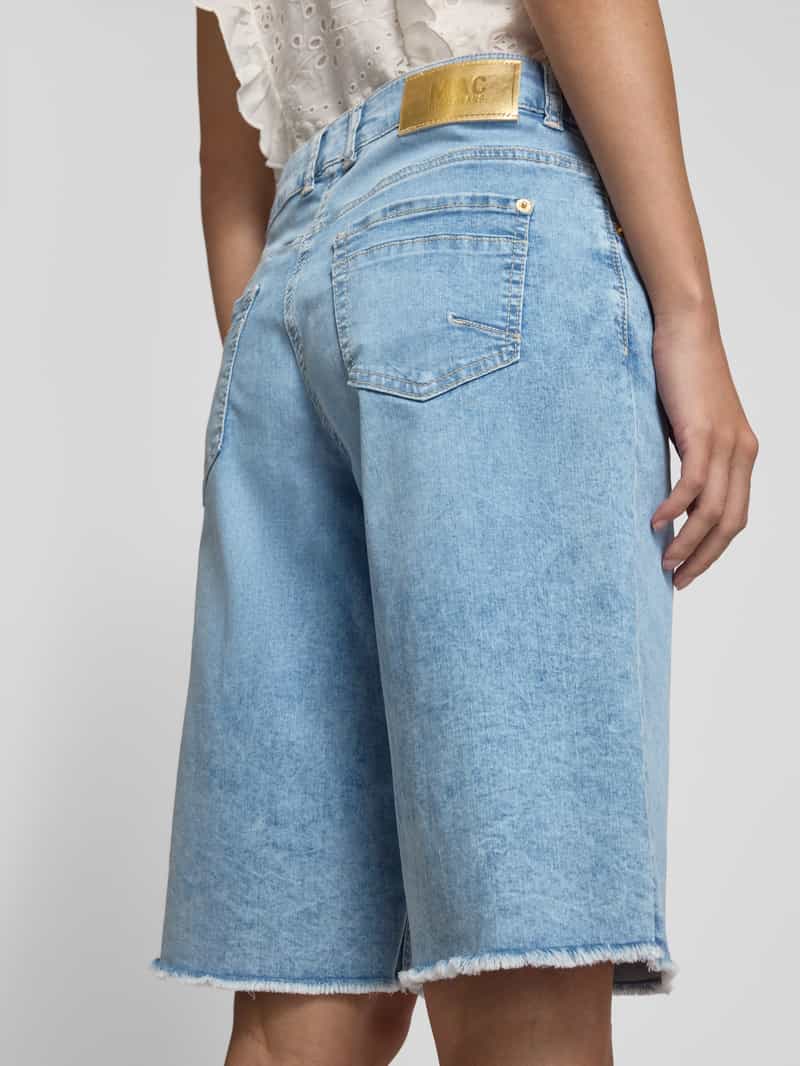 MAC Baggy fit jeansbermuda met steekzakken model 'Rich'
