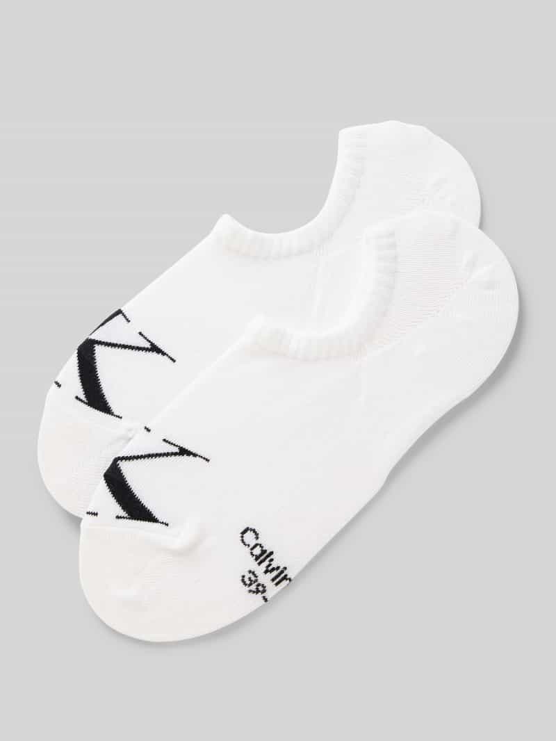 Calvin Klein Jeans Sokken met labeldetail