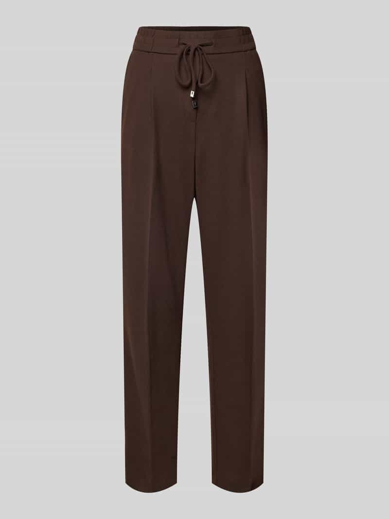 STEHMANN Stoffen broek met elastische band model 'Myriel'