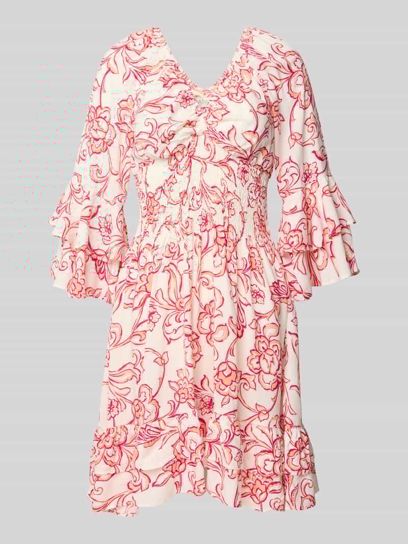Apricot Mini-jurk met volants