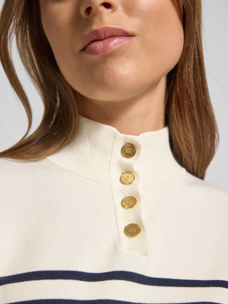 Tommy Hilfiger Regular fit pullover van katoenmix