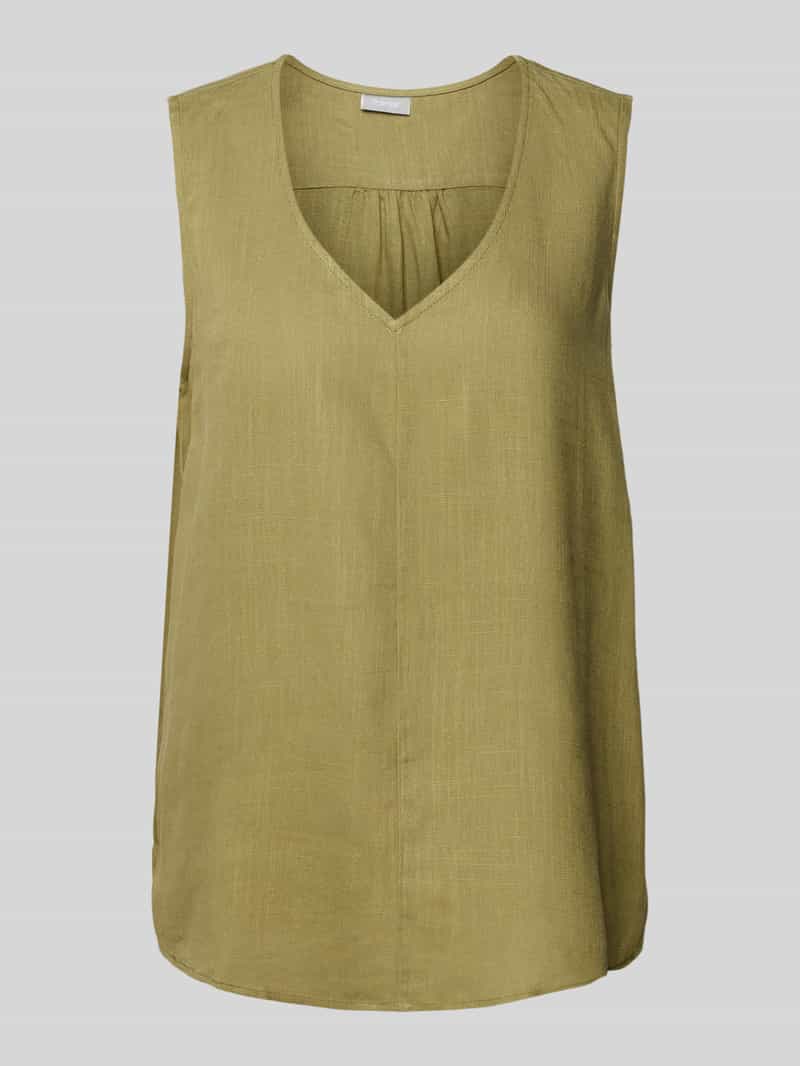 Fransa Blouse met V-hals model 'Juna'