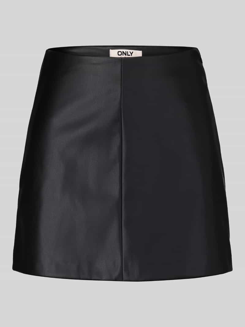 ONLY - ONLNIELLA HW PLAIN FAUX LEA SKIRT CC PNT - Meisjes - Rokken