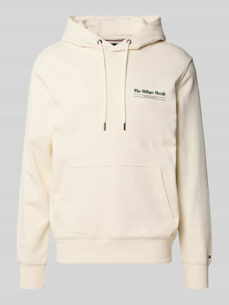 Tommy Hilfiger Regular fit hoodie van puur katoen