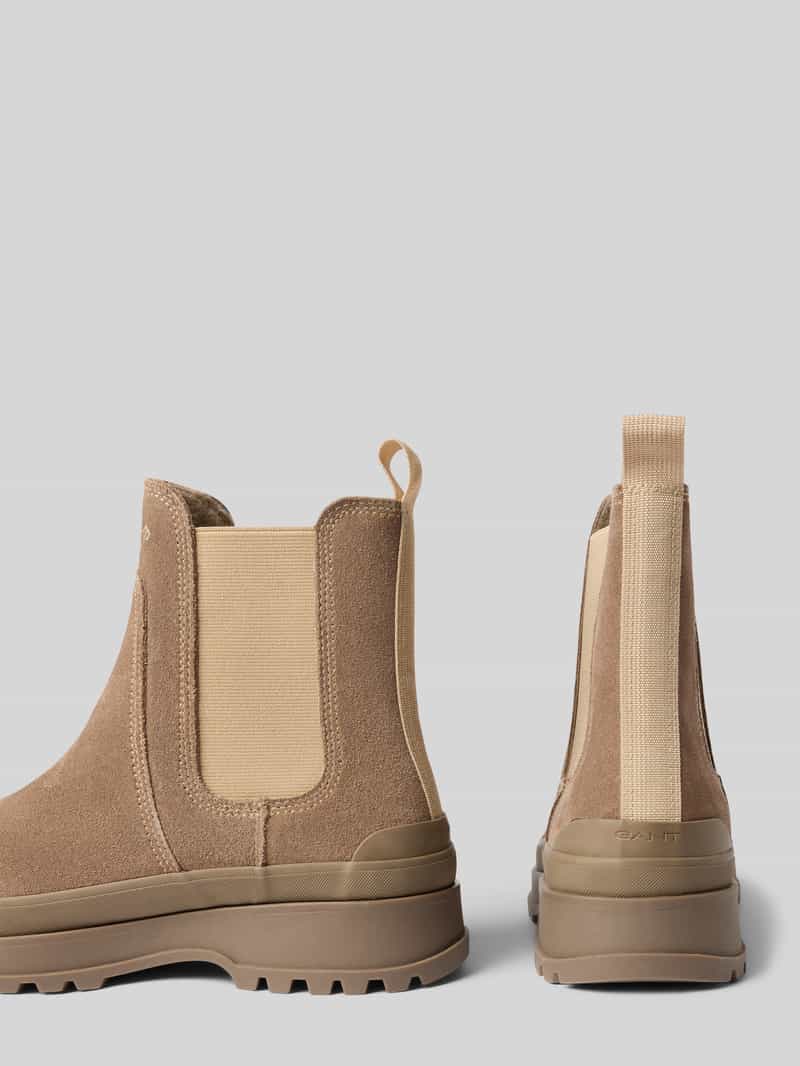 Gant Chelsea boots van leermix model 'Wintly'