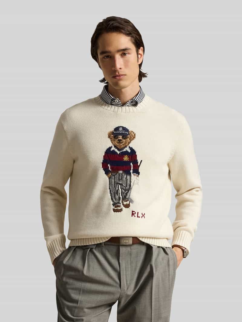 Polo Ralph Lauren Regular fit pullover met wol