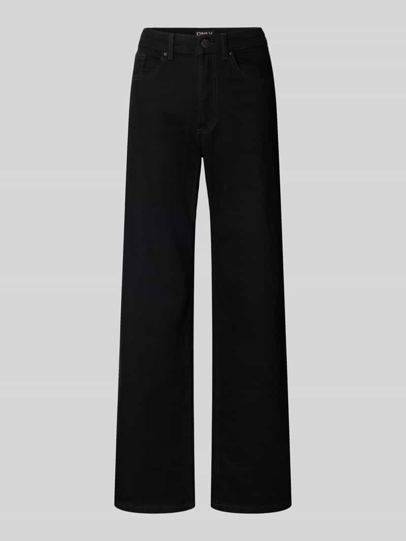Only Wide fit jeans van katoenmix model 'JUICY'