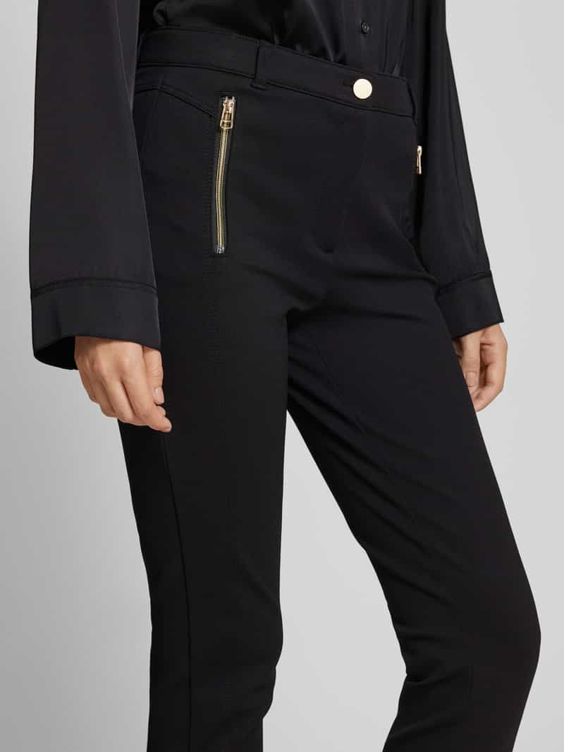 Christian Berg Woman Regular fit broek met ritszakken opzij