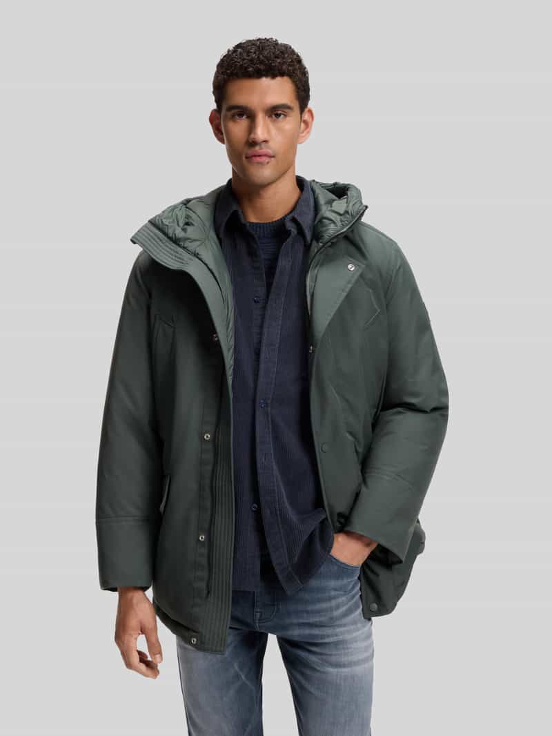 Boss Orange Regular fit parka met capuchon model 'Osiass1'