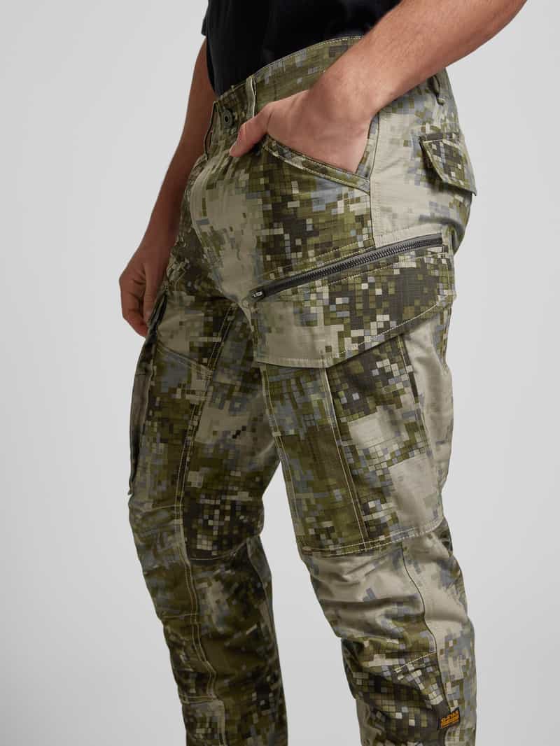 G-Star Raw Regular tapered fit cargobroek in 5-pocketmodel model 'Rovic'