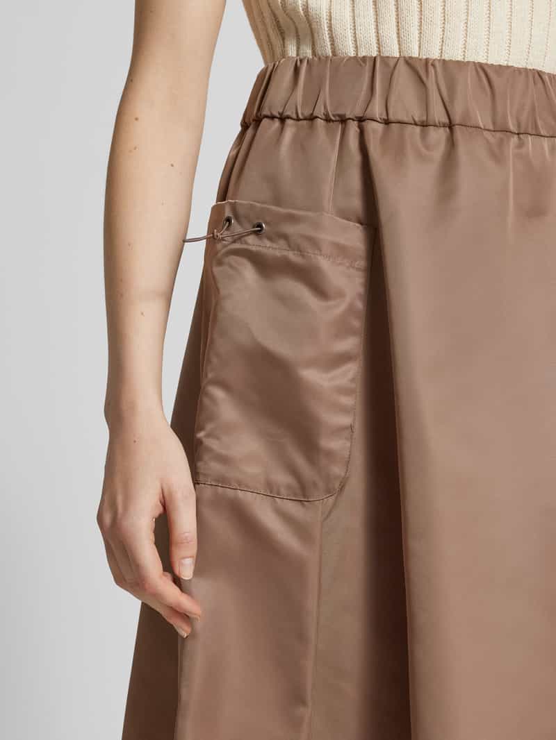 LUISA CERANO Midirok met opgestikte zakken
