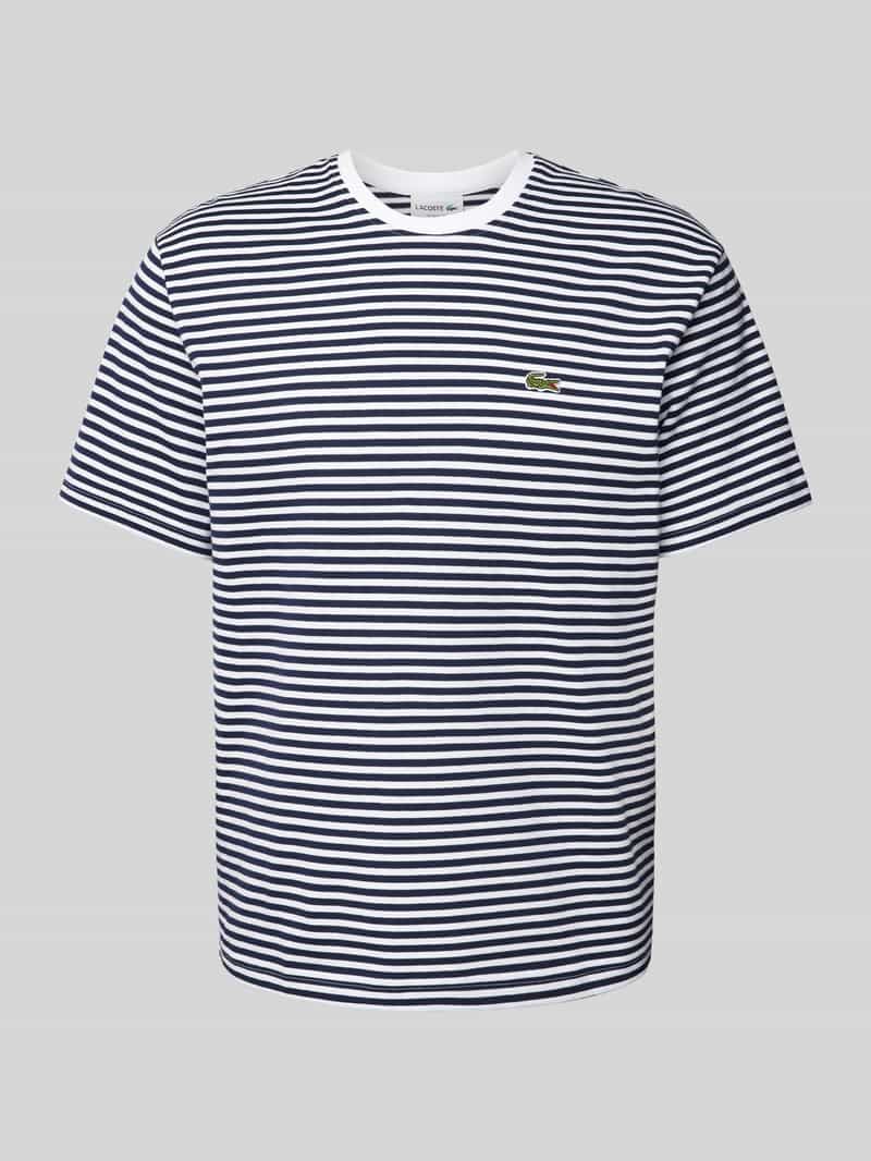 Lacoste T-shirt met streepmotief