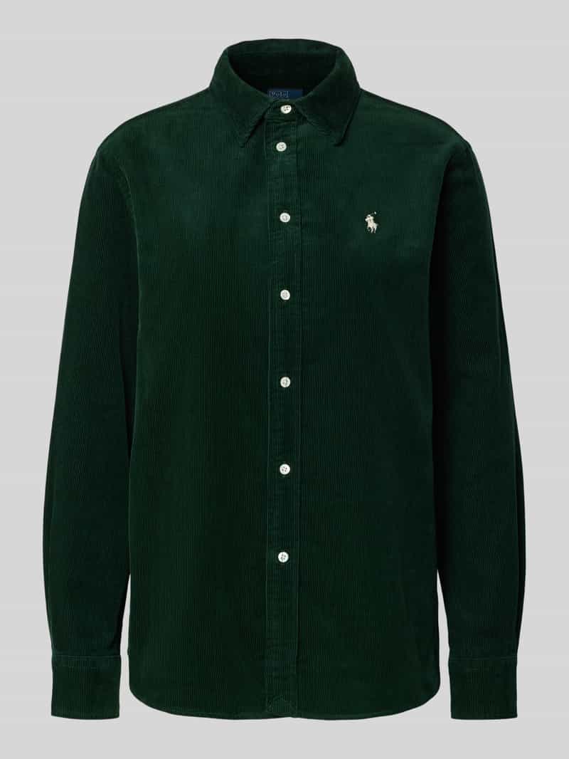 Polo Ralph Lauren Regular fit overhemdblouse in ribcordlook model 'Sport'
