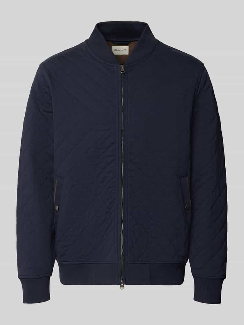Gant Regular fit sweatjack van katoenmix