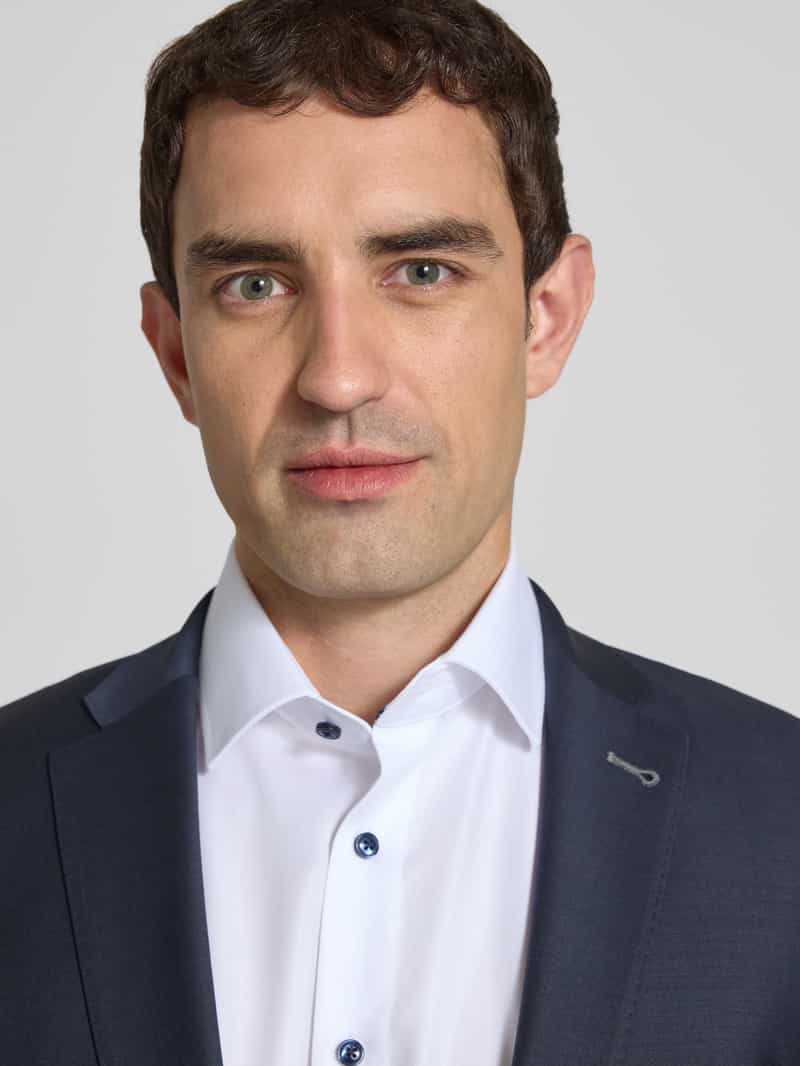 Olymp Modern fit zakelijk overhemd met kentkraag