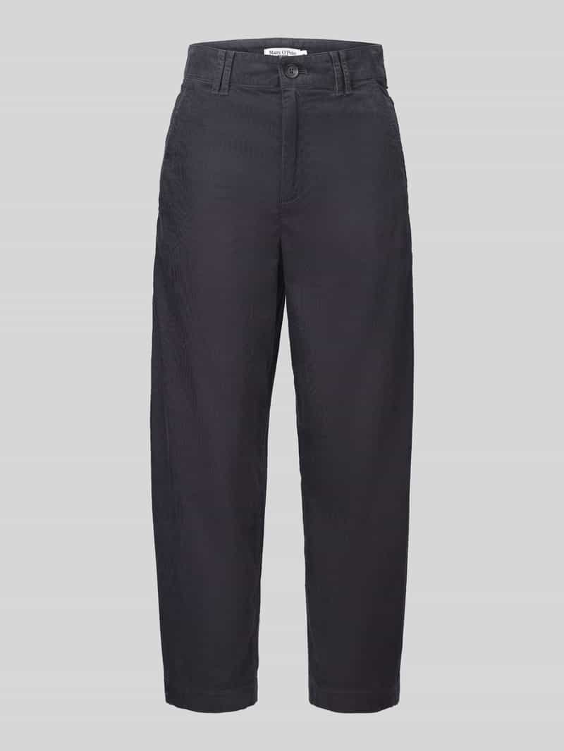 Marc O'Polo DENIM Loose fit corduroy broek van puur katoen