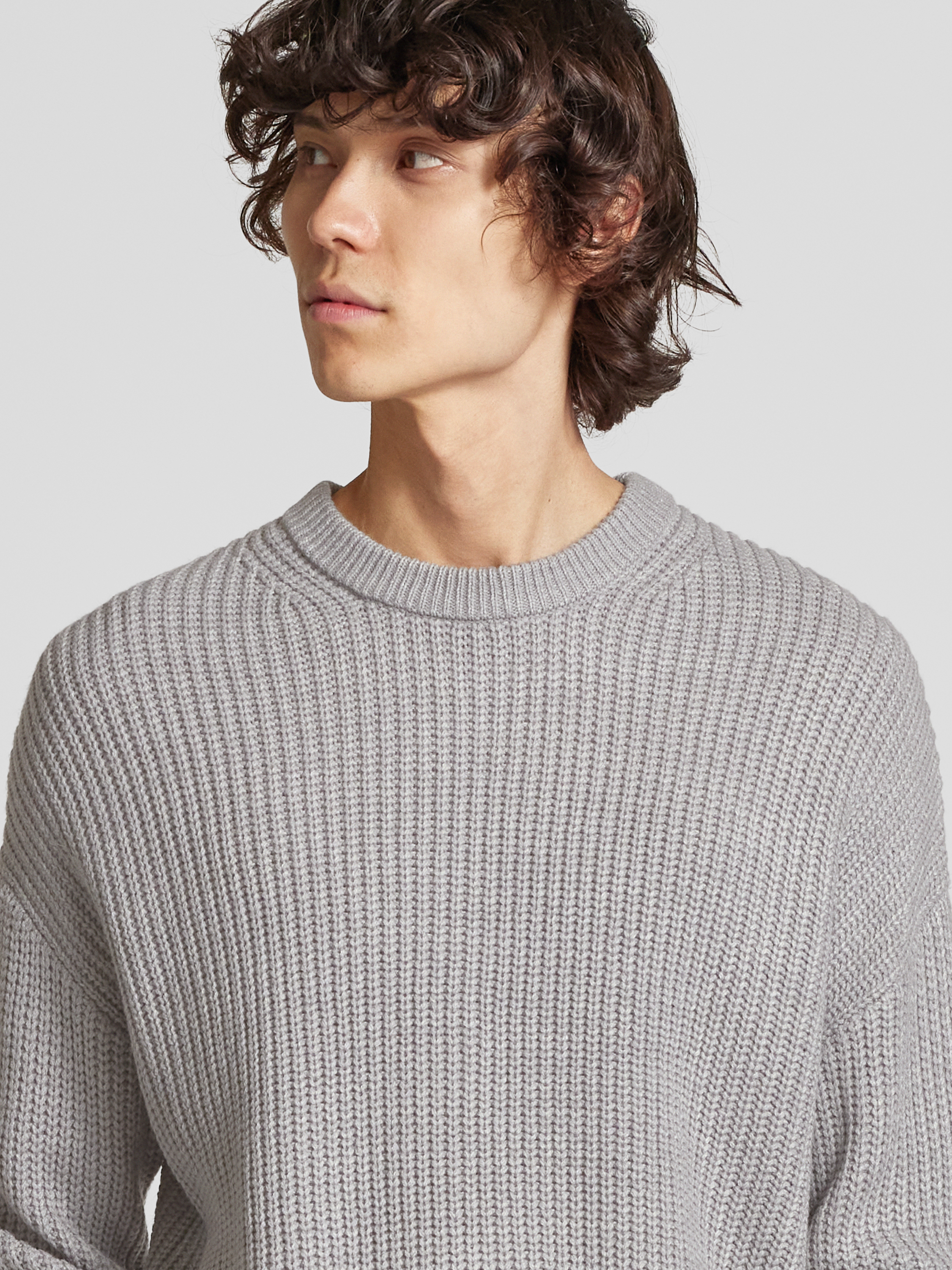 REVIEW Gebreide pullover met ronde hals