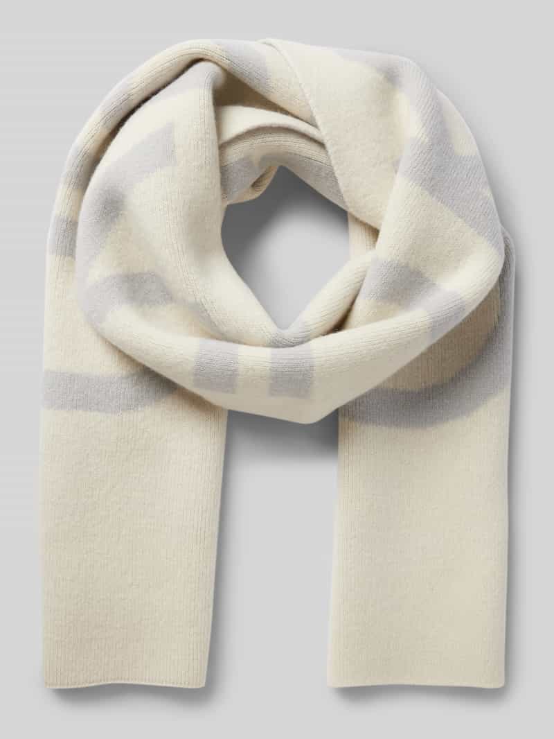 CK Calvin Klein Wollen sjaal in two-tone-stijl