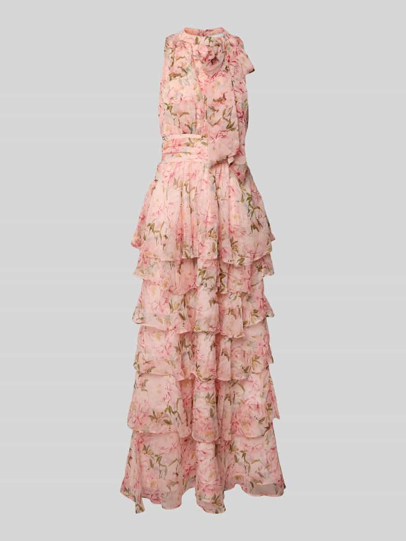 NEO NOIR Maxi-jurk met strikdetail model 'MARLI'