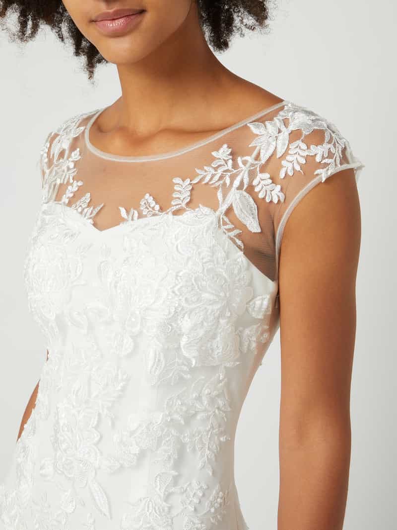 Mascara Bruidsjurk in zeemeerminstijl