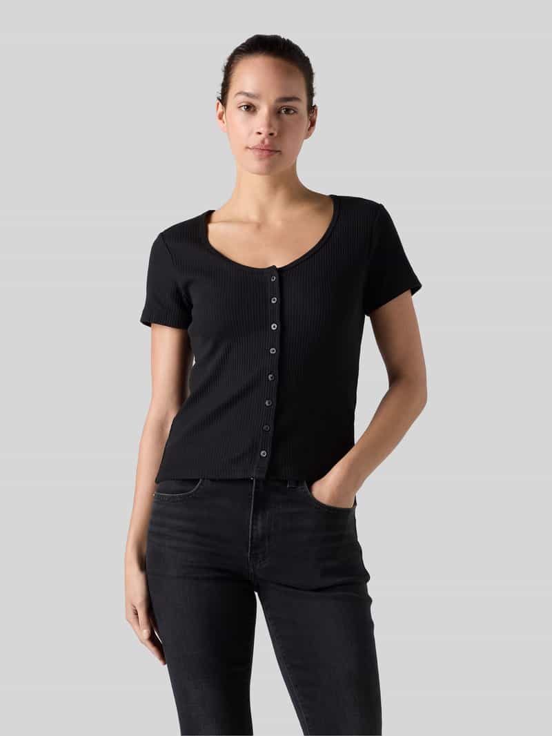 Levi's Slim fit t-shirt van katoenmix