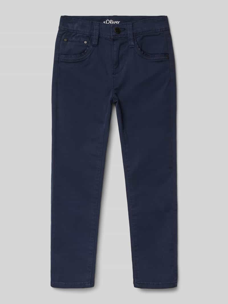 s.Oliver RED LABEL Slim fit jeans met katoen