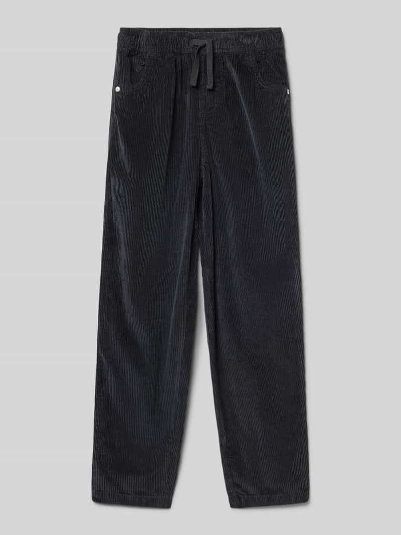 Roxy Straight leg corduroy broek met tunnelkoord model 'THOUSAND STARS'