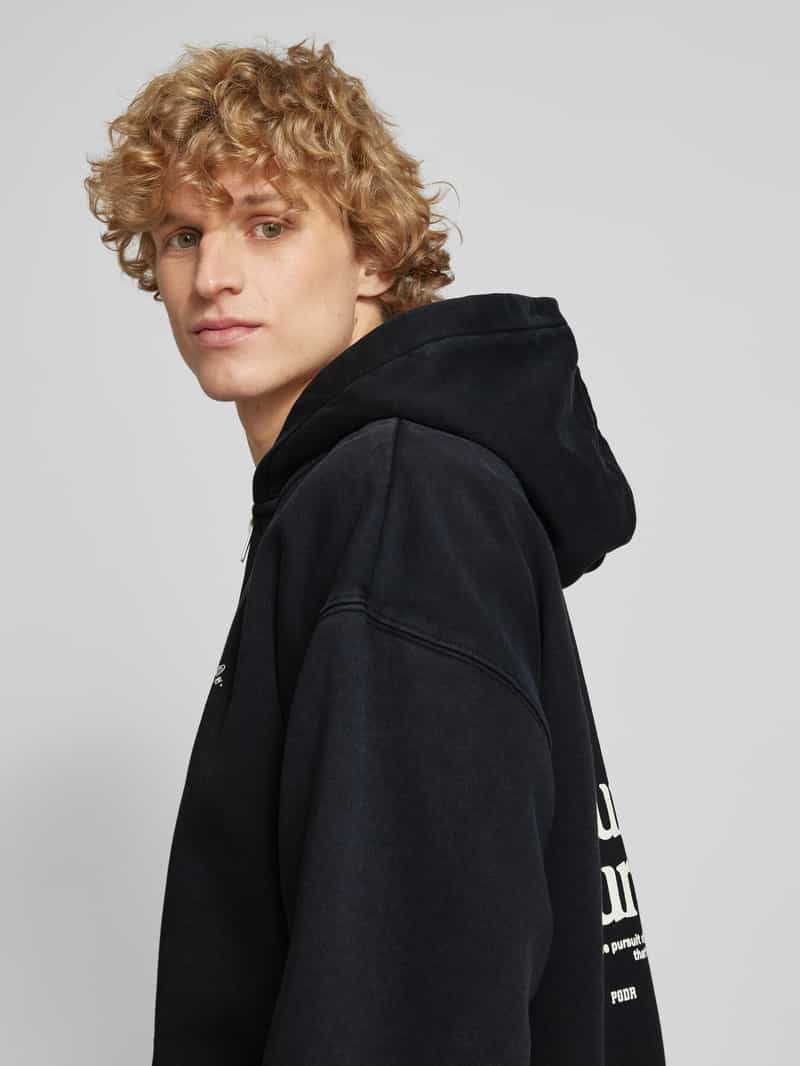 Pegador Oversized sweatjack met labelprint model 'BROOKE'