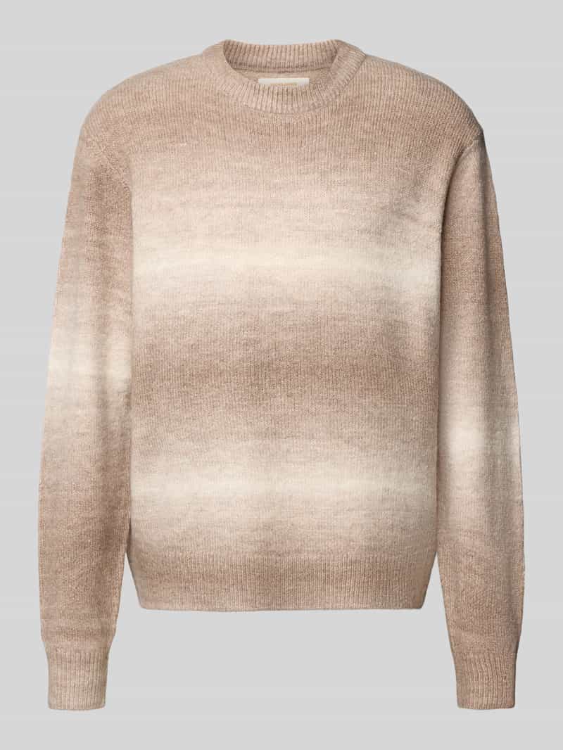 jack & jones Gebreide pullover met ronde hals model 'JORMEADOWS'
