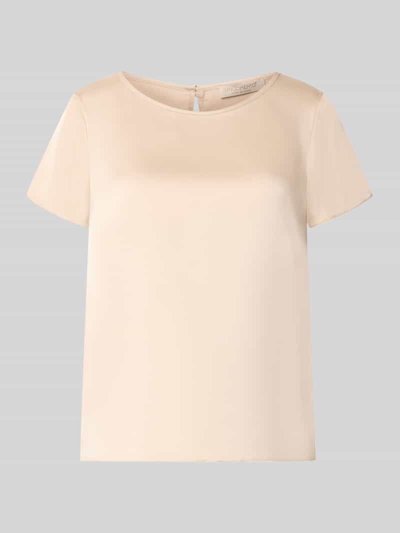 RINASCIMENTO Blouse van satijn met ronde hals