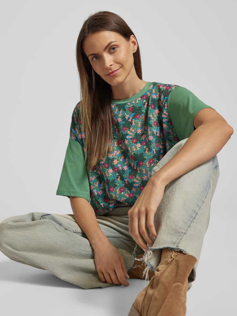 Weekend Max Mara T-shirt met motiefprint model 'MALAGA'