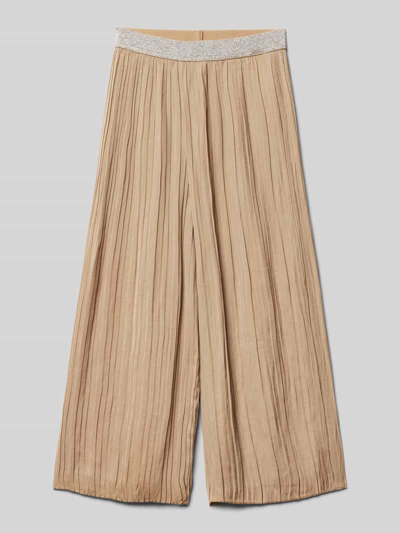 s.Oliver RED LABEL Loose fit ruime broek met effectgaren