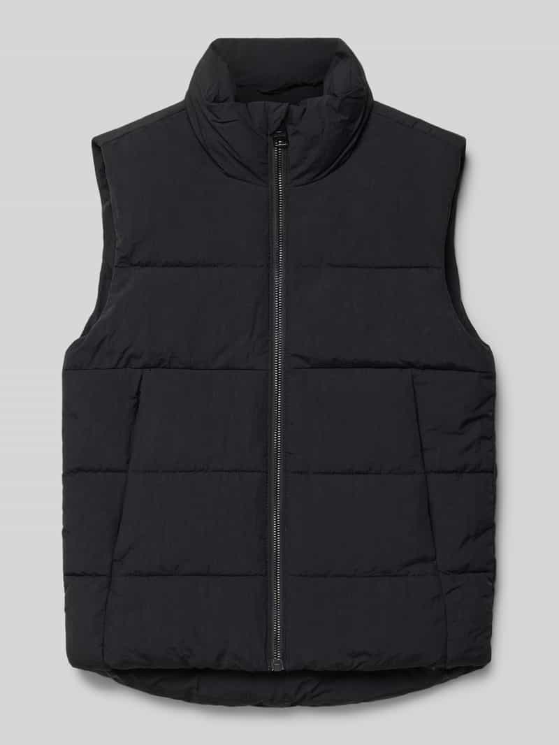 Only & Sons Regular fit bodywarmer met opstaande kraag model 'GLOBAL'