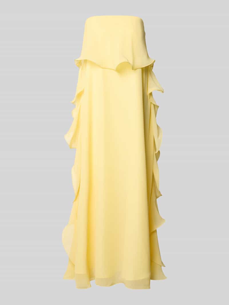 Maxi-jurk van chiffon model 'IRIS'