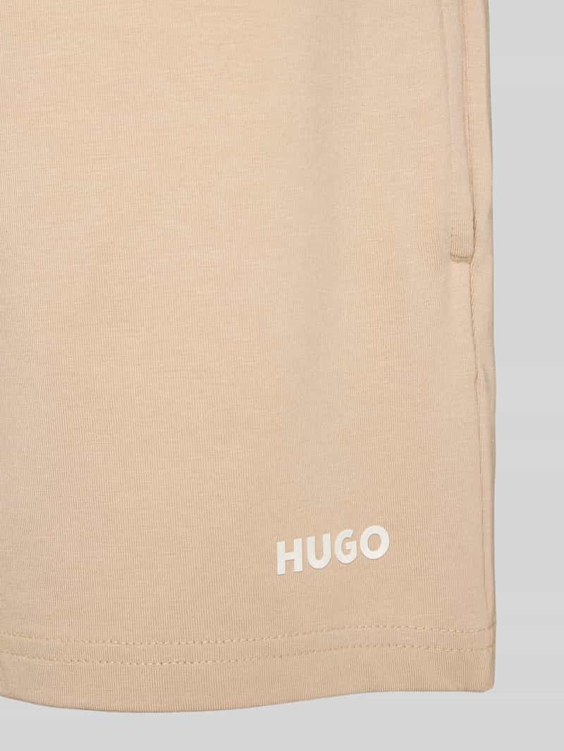 HUGO Korte pyjamabroek met elastische band