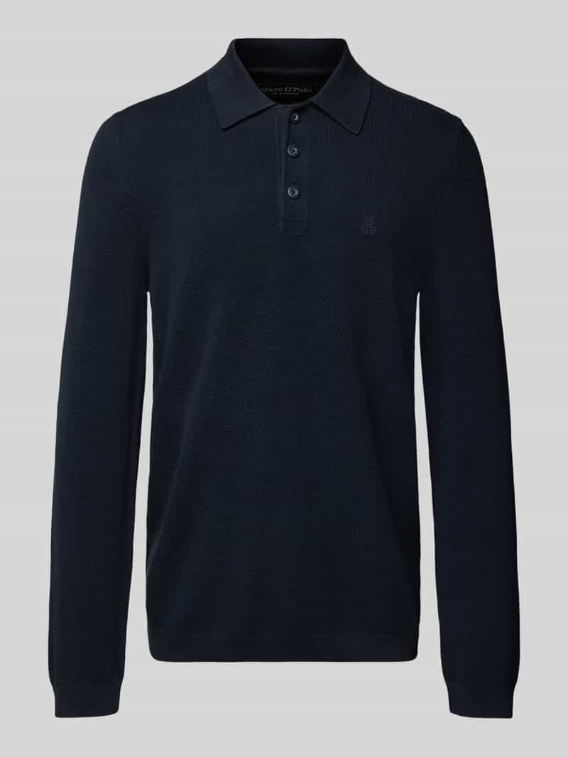 Marc O'Polo Regular fit gebreid shirt van puur katoen