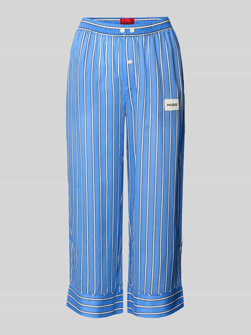 HUGO Relaxed pyjamabroek van pure lyocell model 'Kleo'