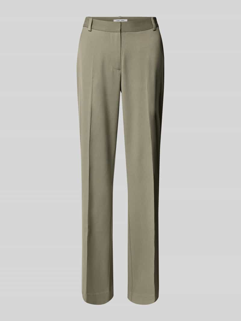 Samsøe Regular fit stoffen broek met persplooien model 'SALARA'
