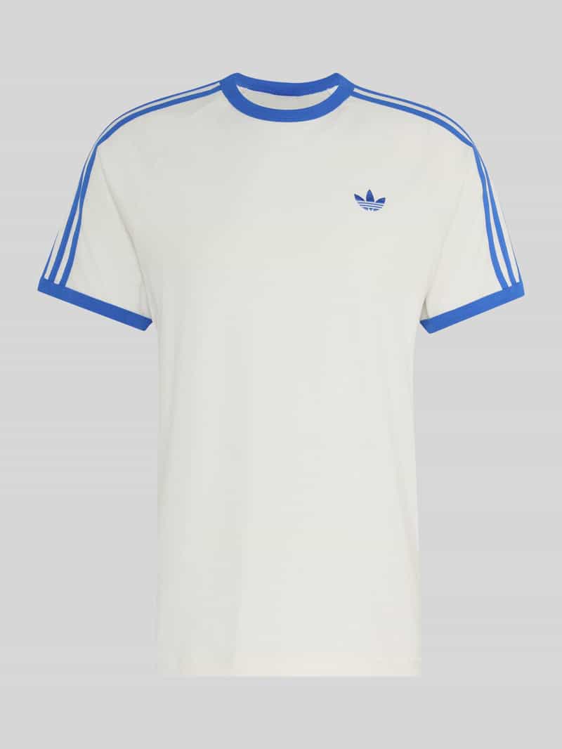 Regular fit t-shirt van puur katoen model '3S'