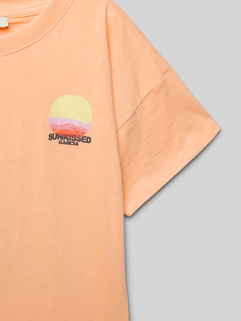 Garcia T-shirt met labelprint