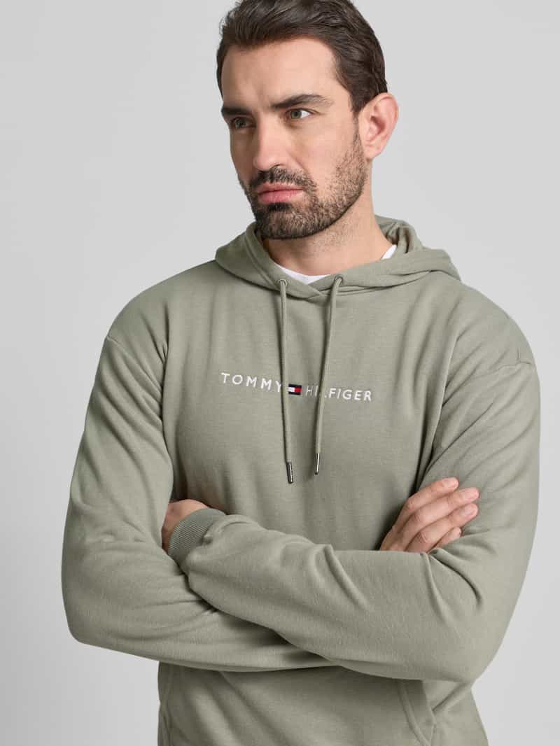 Tommy Hilfiger Regular fit hoodie van katoenmix model 'OH HOODIE'