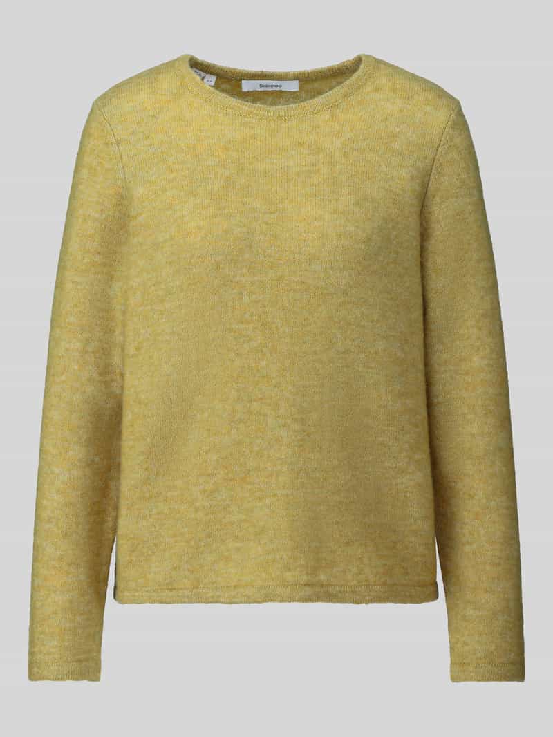Selected Regular fit pullover van wolmix model 'LULU'