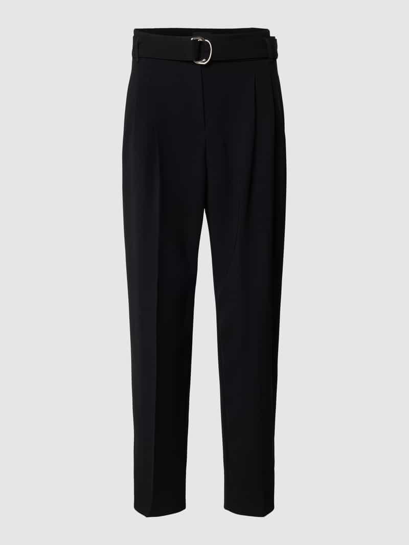 Boss Regular fit stoffen broek met riem model 'Tapiah'